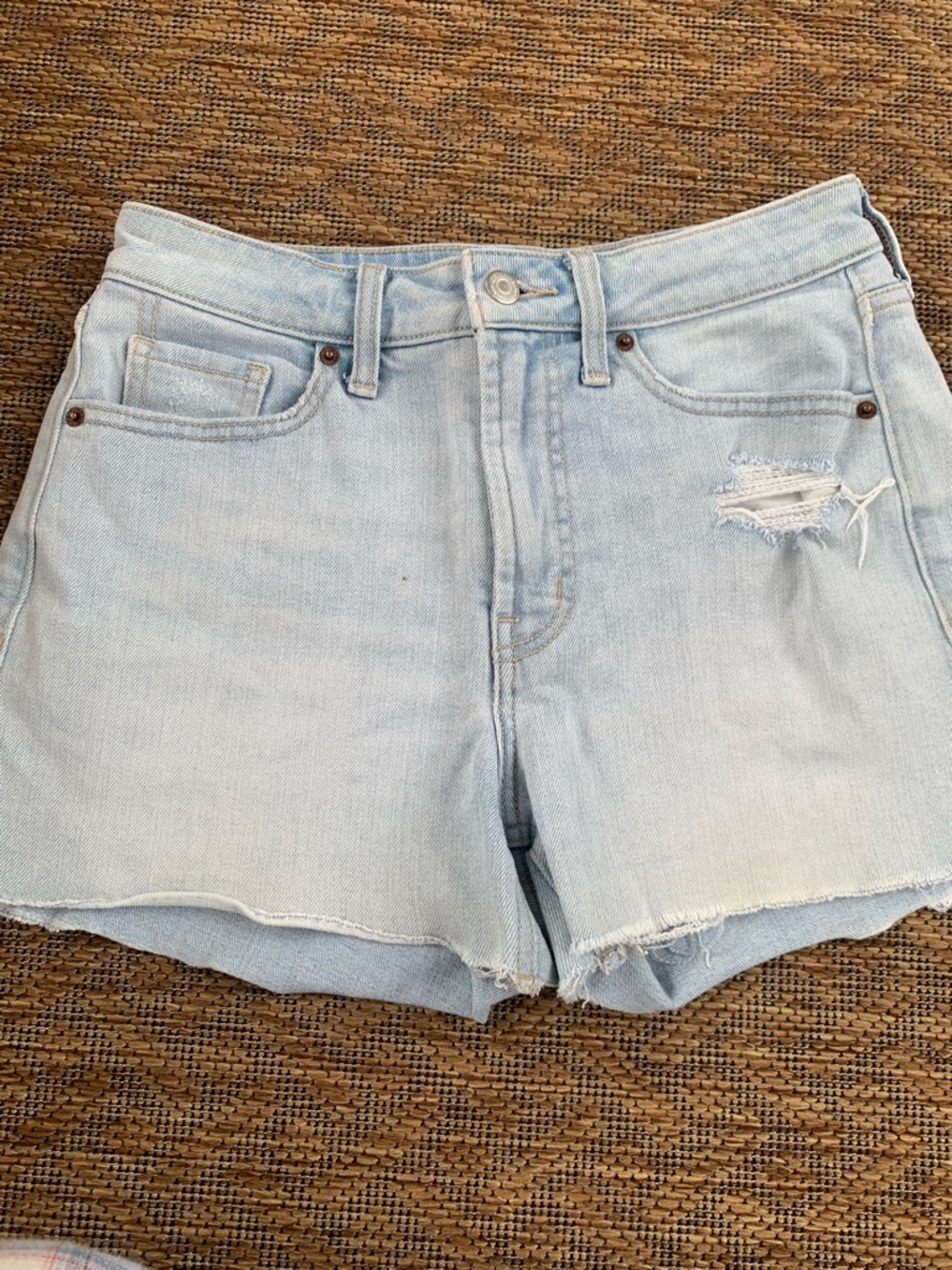 Old Navy Light Blue Denim Jean Shorts